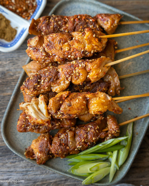 Spicy Cumin Lion's Mane Skewers - MISTERCAP'S